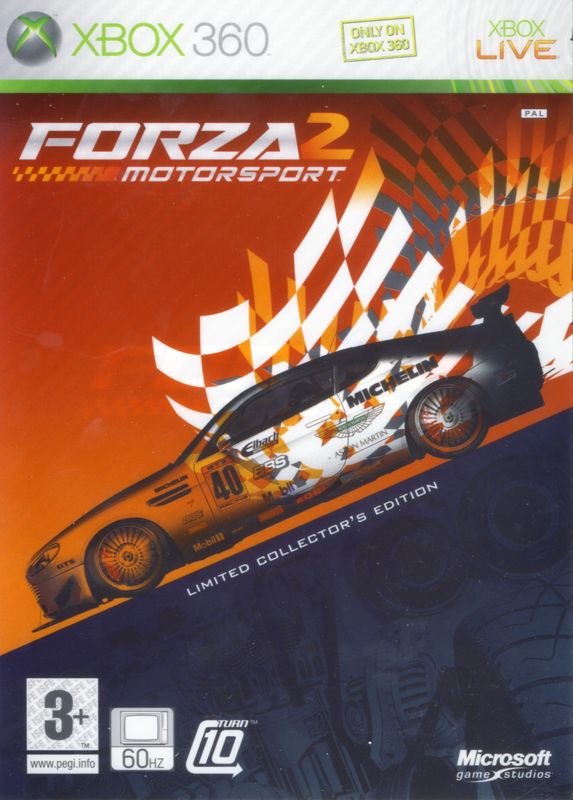 Forza Motorsport 2 box art for Xbox 360